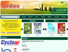 Tablet Screenshot of graosbrasil.com.br